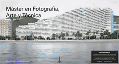 Desktop Screenshot of masterfotografia.es