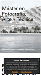 Mobile Screenshot of masterfotografia.es