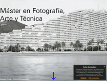 Tablet Screenshot of masterfotografia.es